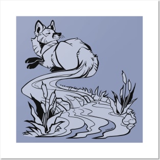 Foxtail River Posters and Art